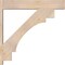 Ekena Millwork Merced Block Smooth Outlooker, Douglas Fir, 7 1/2"W x 40"D x 40"H OUT08X40X40MRC05SDF - alternate 2